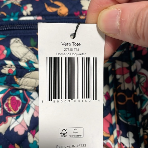 Vera Bradley Harry Potter tote, NWT - Picture 10 of 12